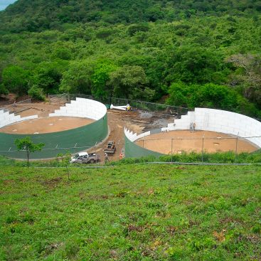 Depósitos para agua potable San Juan del Sur Nicaragua